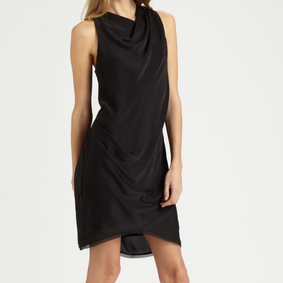 Helmut Lang Dresses & Skirts - Helmut Lang Mercury Drape Dress